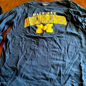 Fanatics University of Michigan long sleeve tee